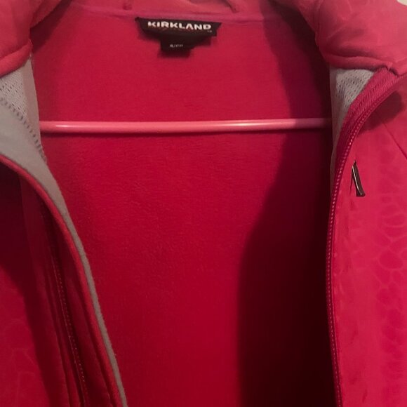 Womens Kirkland Pink Water-Repellent Wind Resistant Softshell Jacket Size Small - Picture 5 of 6